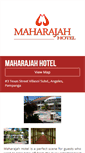 Mobile Screenshot of maharajah-hotel.com